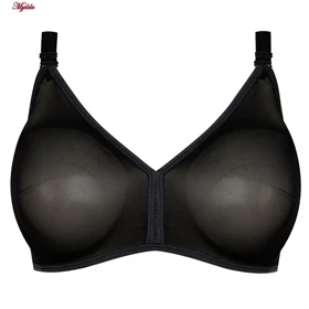 سوتین زنانه پرسی رنگ مشکی مدل 355003102