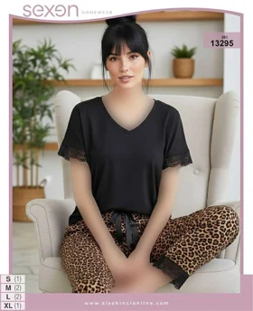 تیشرت وشلوار سایز نرمال sexen کد 13295