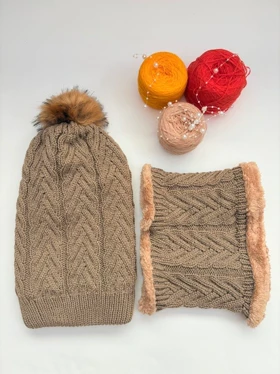 کلاه و شال اسپرت زمستانی جدید