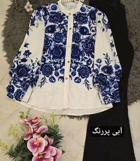 شومیز الیزه گل‌دار