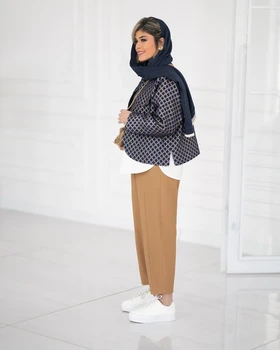 کت تافته ژاکارد