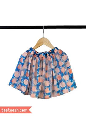 دامن تور سبزآبی اناری