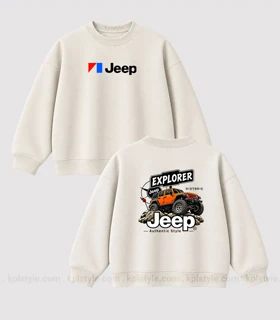 دورس باکسی یونیسکس طرح Jeep کد 1668