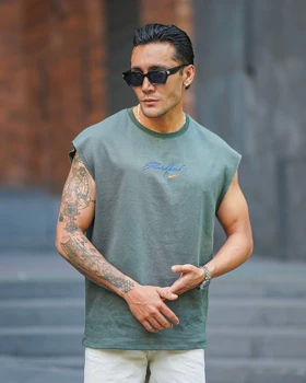 رکابی ورزشی وست NIKE سبز