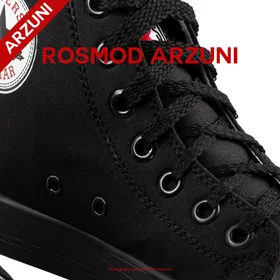 کتانی کانورس آل استار ساق‌دار تمام مشکی - Converse All Star High Black/Black