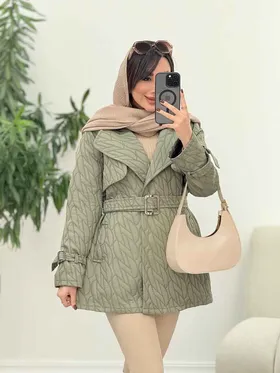 پالتو طرح دار نازلی