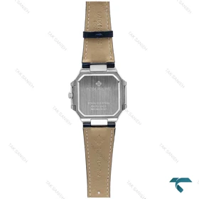 ساعت مردانه پتک فیلیپ Cubitus سیلور بند چرم سرمه ای Patek-6930-G