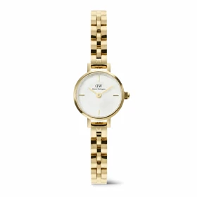 ساعت مچی زنانه دنیل ولینگتون Petite Mini طلایی مدل DW-10120-L