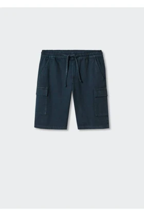 شلوارک سایز بزرگ و برمودا مردانه mango-teen