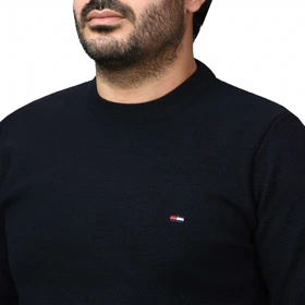 پلیور بافت فندقی مردانه مدل 659854