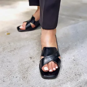 کفش مجلسی چرم زنانه CODE:785