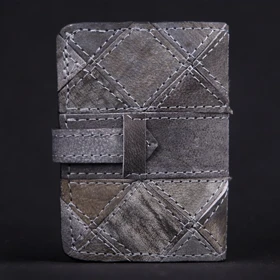 جاکارتی چرم یلسان مدل چنبره کد 023-SH (طوسی)