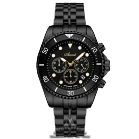 ساعت اکسنت مشکی Axcent AX180036K