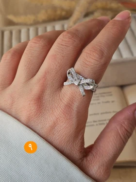 انگشتر جواهری فری سایز 15 مدل