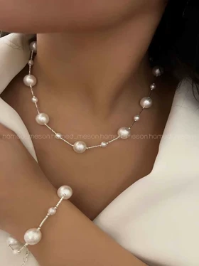 ست دستبند و گردنبند