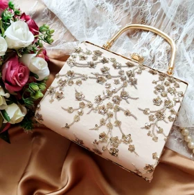 کیف مجلسی زنانه مدل کاملیا