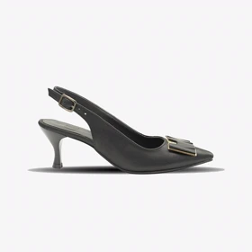 کفش مجلسی زنانه پاشنه‌دار 5 سانت مدل 400933 _ sandal valentino