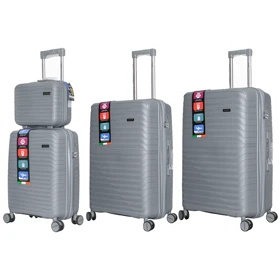 چمدان Rapido مدل R-40371-4X مجموعه 4 عددی (طوسی روشن)