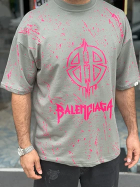 تیشرت پارچه مچینست چاپدار 027
