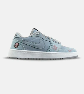 کفش کتانی مردانه و زنانه آبی نایک NIKE jordan Vodoo