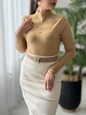 بافت جلو دکمه کد2301