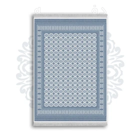 فرشینه از جنس پارچه هازان مخمل ترک طرح سنتی و مدرن برند دفه کد DAMG440