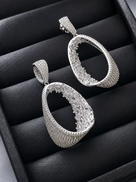 گوشواره جواهری میکا