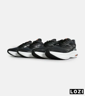 کفش کتانی مردانه و زنانه مشکی Adidas Adizero مدل 7028