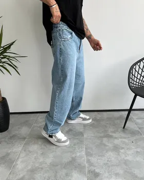 شلوار بگ جین PHILIP PLAIN ابی ساده