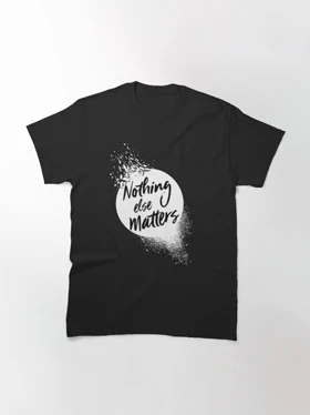 تیشرت متالیکا تیشرت Metallica Nothing Else Matters کد 173484