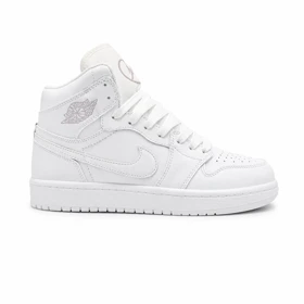 کفش و کتانی مردانه ساق‌دار مدل NIKE JORDAN 1 رنگ سفید کد 2137