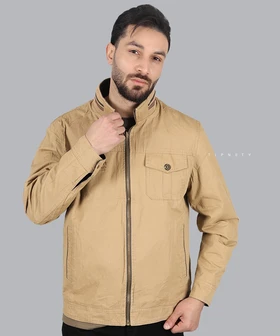 کت کتان مردانه سبز مدل دو رویه اورجینال 8582