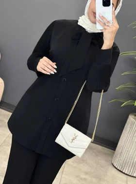 3479-شومیز کراواتی هدیه