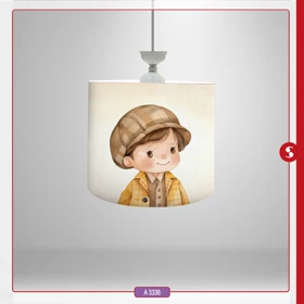 لوستر اتاق کودک برند مینوریا طرح پسرانه کد p-508
