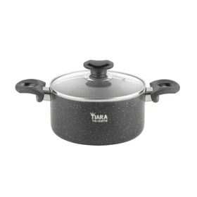 قابلمه تیارا سایز 16 با درب شیشه ای کد 6311002