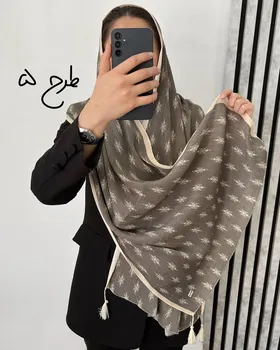 شال پلیسه برشکا طرحدار وارداتی 4062