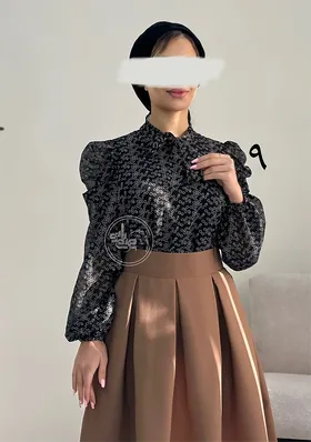 شومیز حریر شارلوت الف