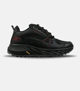 کفش کتانی طبی ورزشی مشکی قرمز SKECHERS Water Repellent مدل 8707