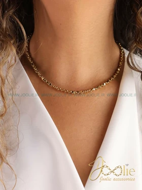 گردنبند زنانه طرح طلا مدل نوا کد N3125