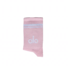 جوراب ورزشی ساق بلند زنانه طرح alo مدل w04011