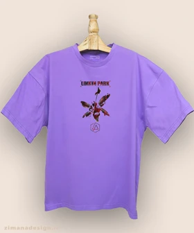 تیشرت لش مردانه و زنانه طرح گروه لینکین پارک کد 972