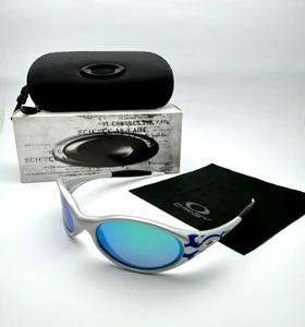 عینک آفتابی Oakley مدل Flame اقساط (آبی)