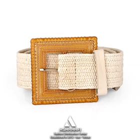 کمر بند کنفی زنانه Woven Elastic Belts BL16