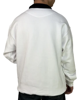 دورس مردانه دو تیکه یقه دار دکمه‌ای رنگ سفید کد 040020