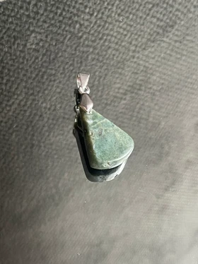 گردنبند سنگ جاسپر سبز