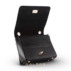 کیف دوشی زنانه چرم یلسان مدل الین کد 036-GAN
