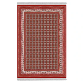 فرشینه از جنس پارچه هازان مخمل ترک طرح سنتی و مدرن برند دفه کد DAMG722