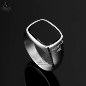 انگشتر مون بلان استیل Mont Blanc Ring SK04