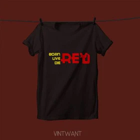 تیشرت LIVE RED