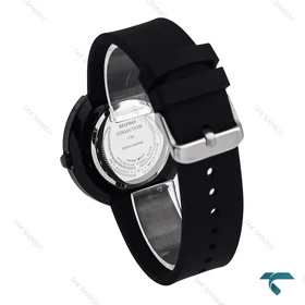 ساعت رسپینا مردانه مشکی صفحه سفید Respina-7026-L
